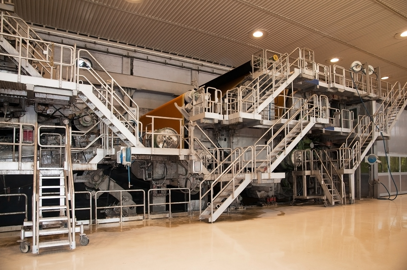 Paper and pulp mill factory