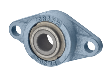 GRAPHALLOY 845F2 Flange Block Drawing